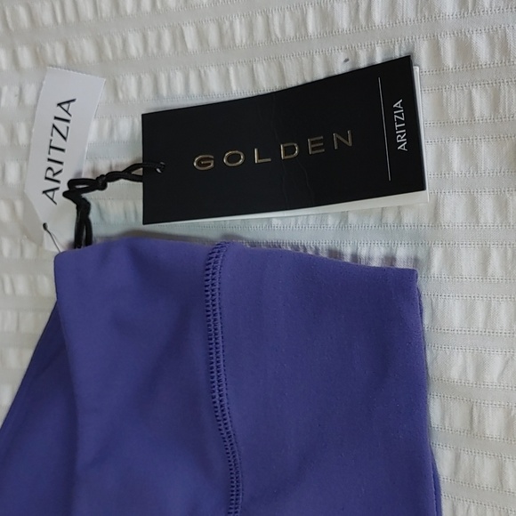 Nwt Aritzia  Butter Beam Asymmetrical Top XXS - Picture 3 of 11